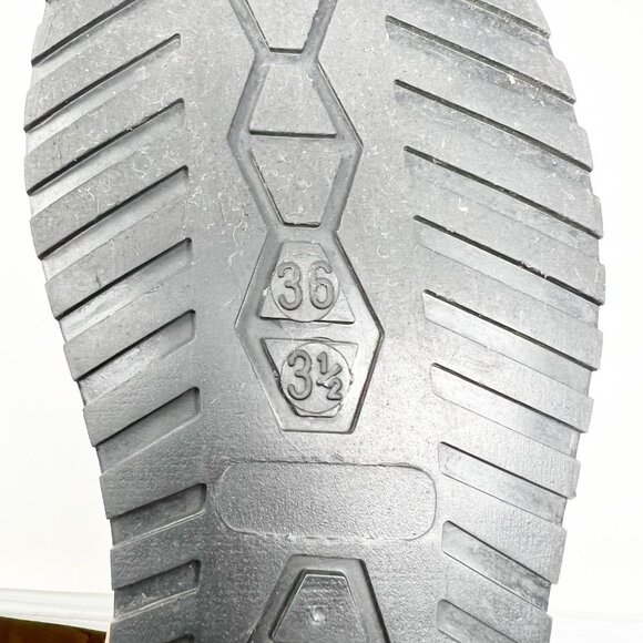 Marc Jacobs Rain Boots Tall Rubber White Multicolor Bird Print. Size 5.5 - Picture 10 of 16